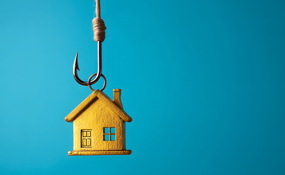 Imagem de uma casa a sugerir cuidados a ter para evitar fraudes imobiliárias